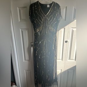 Ashro gold beaded dress